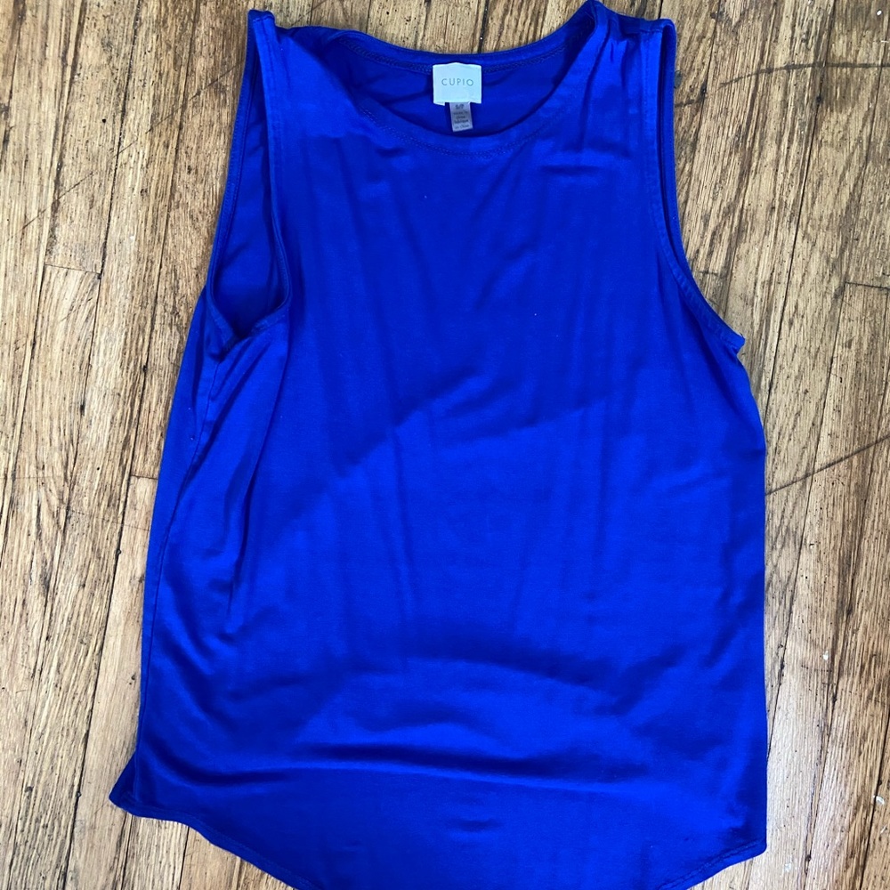 Blue Tank Top
